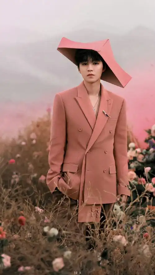 有一种氛围感叫春天##王俊凯的高中毕业照