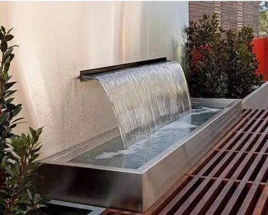 庭院景观叠水设计…#设计图舍-景观