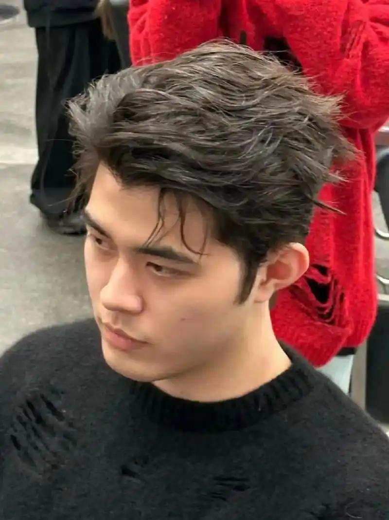 刚夹纹理.适合人群:每天不知道怎么造型 头发粗硬直的男 生  - 抖音