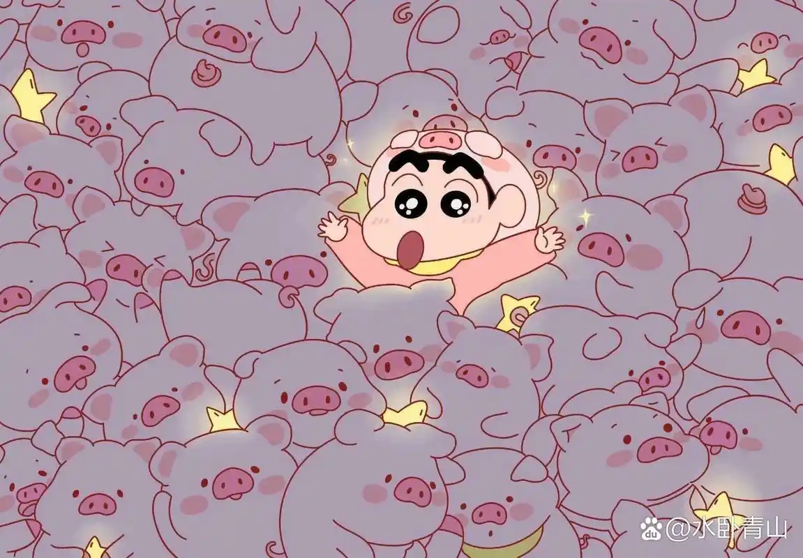 iphone ipad墙纸 无水印蜡笔小新高清墙纸,ipad iphone都可哦锁屏