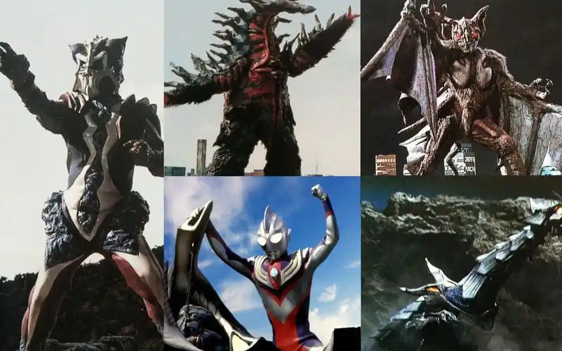 蓝光迪迦奥特曼怪兽大百科第四期第29集第36集怪兽宇宙人收录