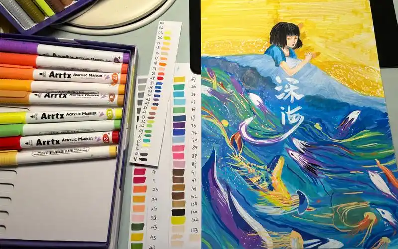 【日常】深海电影海报手绘