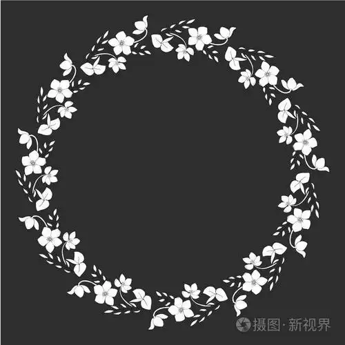 花花圈图形载体