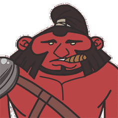 大斧怒切水果 dota2斧王动态表情福利