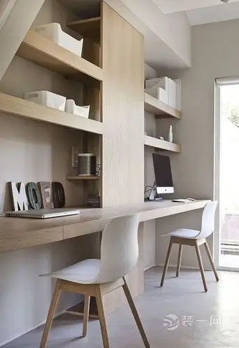 9款家庭双人写字台装修效果图 助你打造新型浪漫书房