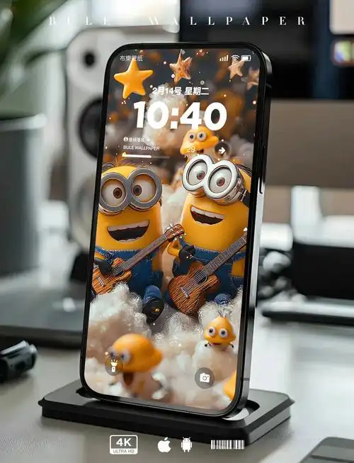 小黄人壁纸套装,速领!