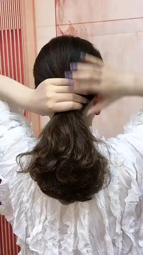 韩式包发#韩式包发教程分享