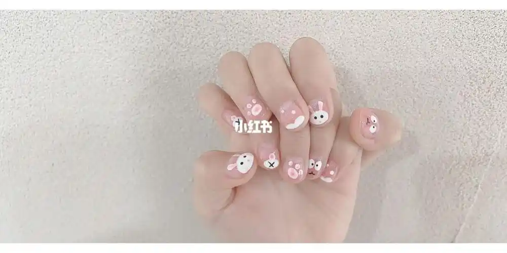 夏日小清新儿童美甲