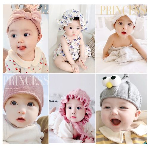 可爱宝宝备孕结婚婚房bb贴画漂亮女娃娃图片海报新生大眼睛胎教画