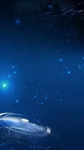 科技感商务线条蓝色psd分层h5背景素材