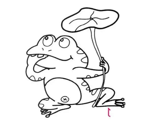 可爱小青蛙怎么画青蛙简笔画图片大全可爱青蛙简笔画图片卖萌的青蛙