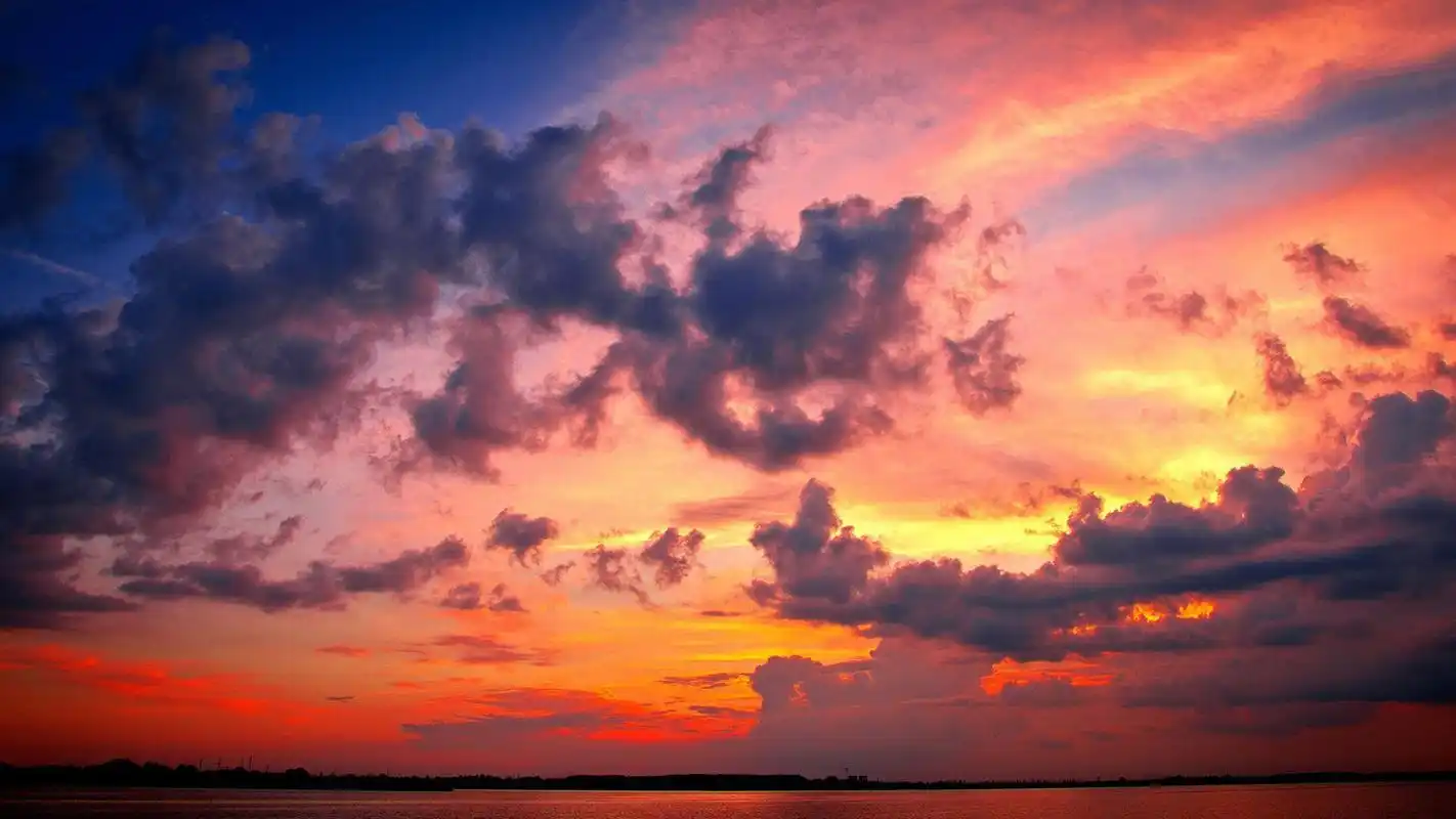 精选唯美夕阳优美意境高清桌面壁纸