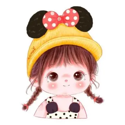 奶萌小女孩手绘头像