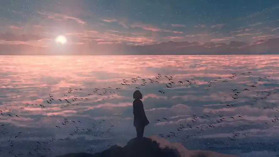 动漫插画唯美少女壁纸188