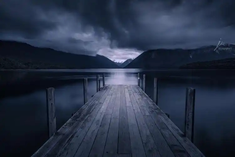 风雨欲来_风景_poco摄影,风光,海景,情绪,新西兰