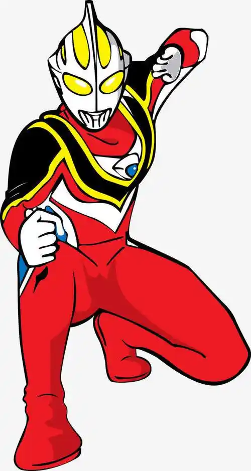 超人奥特曼手势图