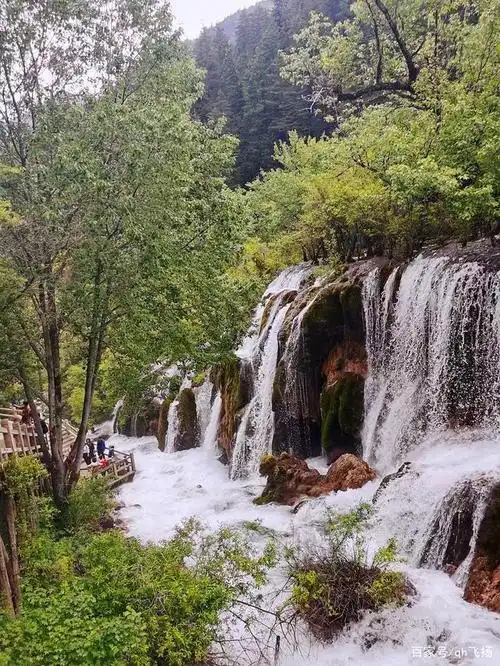 实拍四川九寨沟美景
