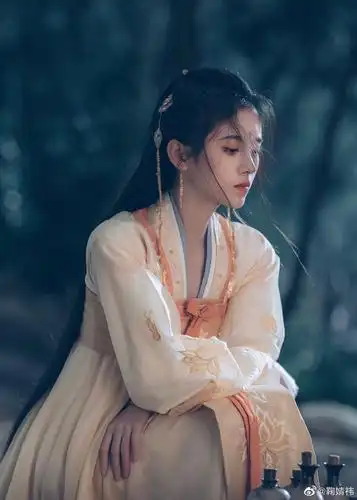 鞠婧祎古装造型好仙啊是仙女本人吧