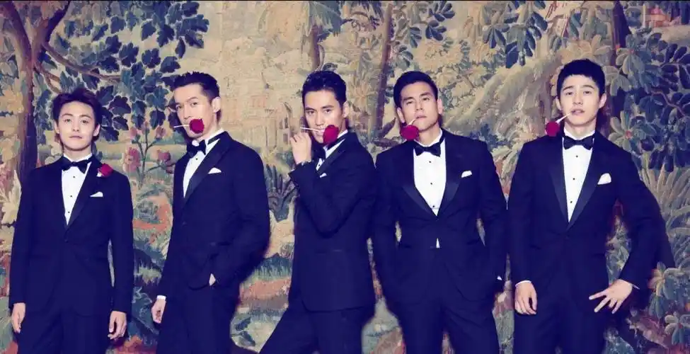 原创明星伴郎团哪家强胡歌刘昊然已扶墙12人算命团狂不狂