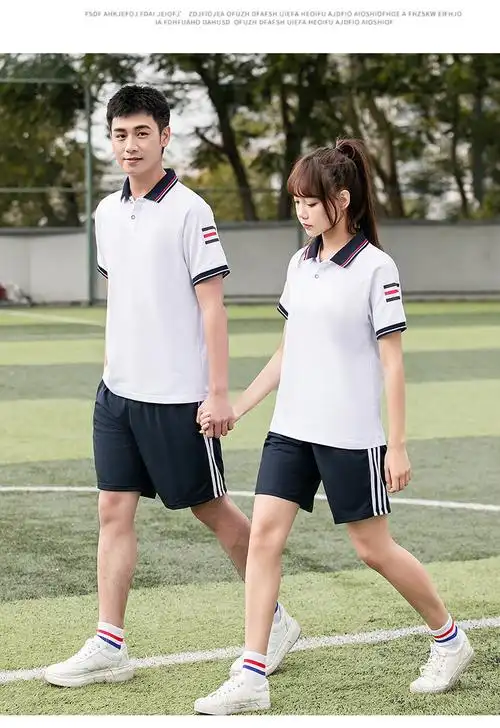 中小学生班服校服短袖夏季毕业服夏天半截袖套装半袖t恤初中生高中生