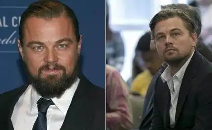 小李子剃胡子了终于重回男神