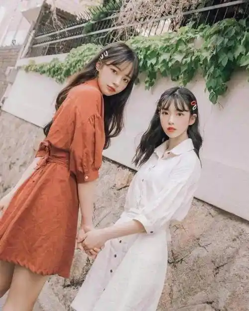 闺蜜拍照姿势大全