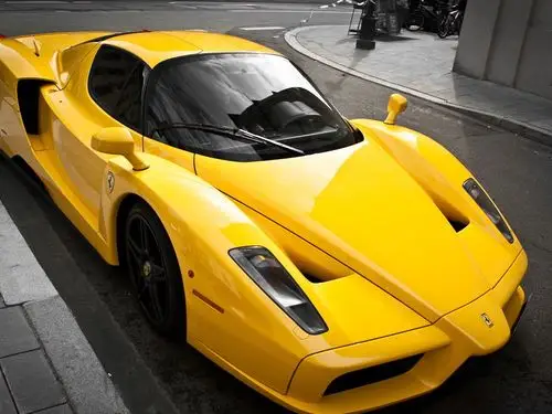 法拉利enzo豪华黄色跑车 桌布 | 1600x1200 桌布下载 | hk.best-wallp