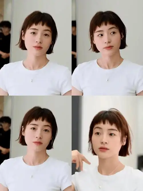 超短刘海来了,短发控必看!冷冽又神秘