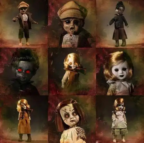 超人气恐怖玩具僵尸娃娃.吓得我好想入手一个啊!