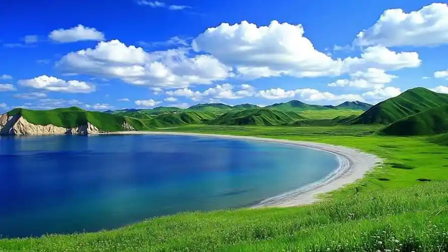 自然风景大自然景观湖实拍视频素材视频特效素材