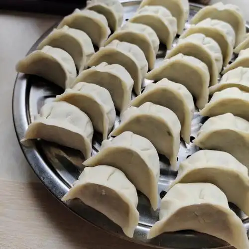 不看最后一张图 猜什么馅的#饺子  #美味家常菜  #吃饺子  #野菜美食