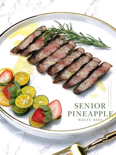 米其林牛排摆盘图片_小红书