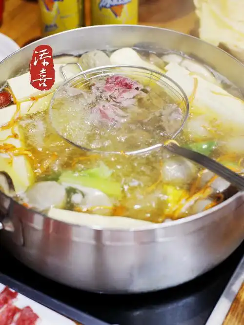 吃一口热气腾腾的原汤牛肉火锅96牛美汇潮汕牛肉火锅
 
99