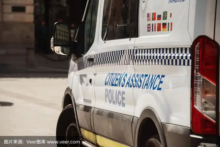 西班牙马德里的旅游警车