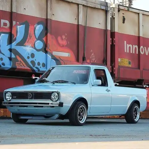 大众皮卡caddymk114d柴油引擎经典外形