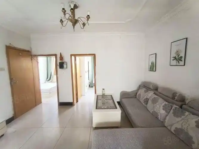 烟厂f区48平米2室1厅1卫带全套家电家具出租停车免费