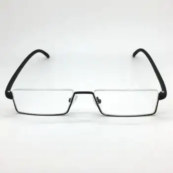 【精品好货】下半框眼镜架个性超轻方形小框眼镜倒框日系cos男女配防