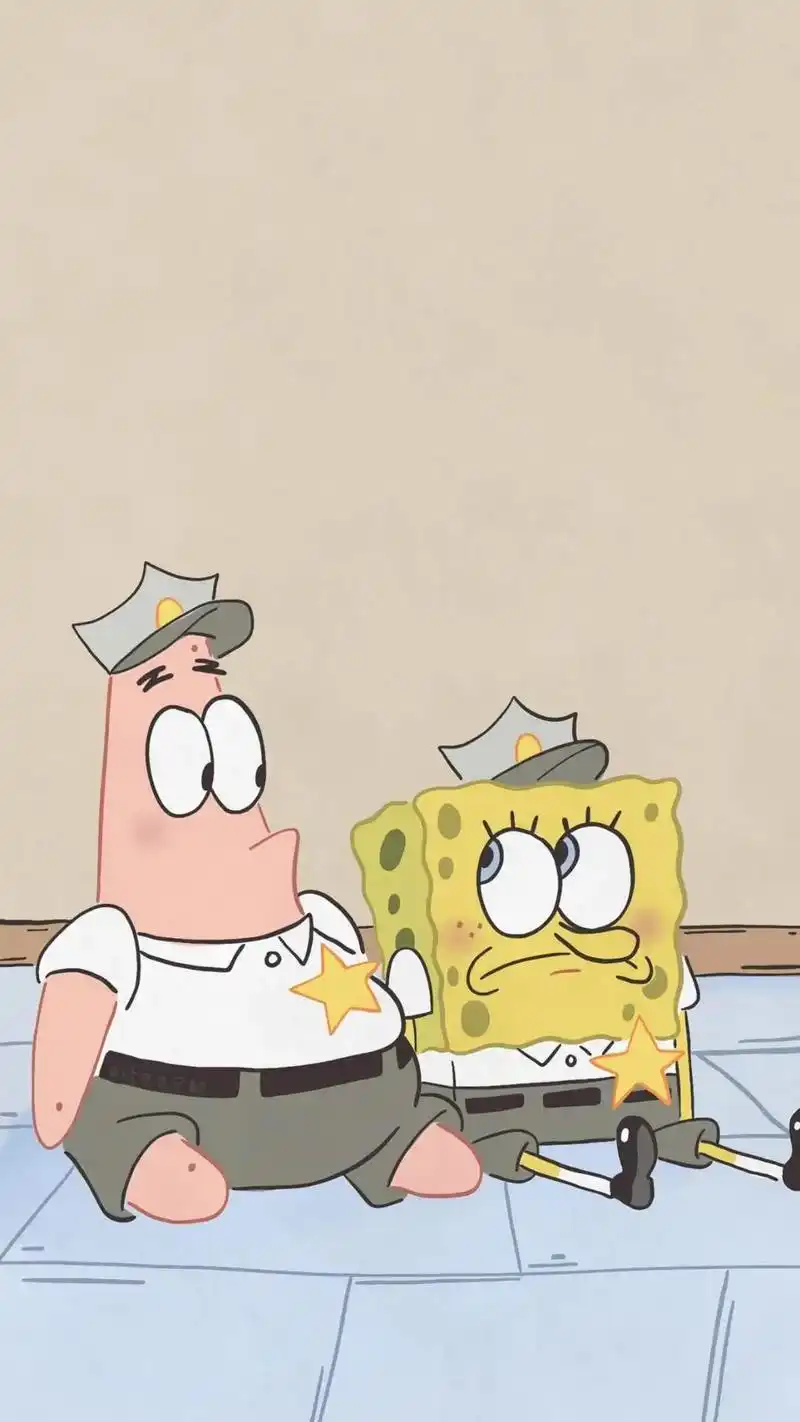 可爱的海绵宝宝!#手机壁纸 #二次元壁纸 #高清壁纸 #壁纸 - 抖音