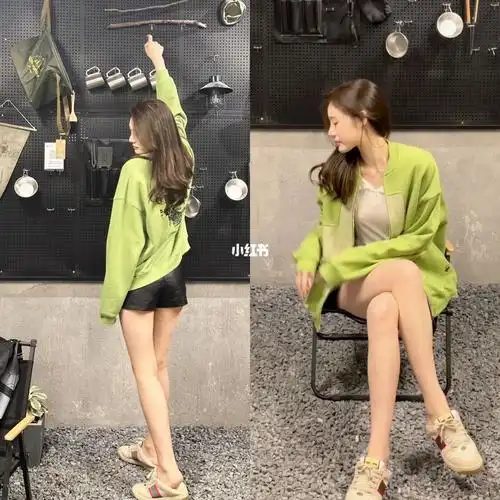 无性别穿搭丨今天是光腿学姐(这件外套好看