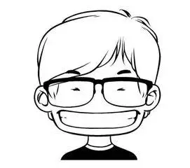 简笔画自画像 小女孩自画像简笔画