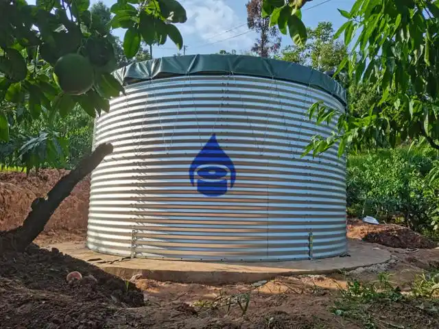 小型果园蓄水池