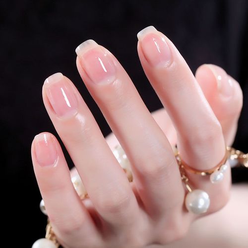 透明无色指甲油亮油不可剥持久防水快干美甲护甲油学生款加钙底油