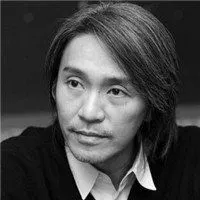 周星驰黑白高清头像_微信头像图片大全