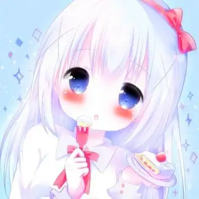 卡通头像女呆萌动漫高清图片_女生动漫头像_头像屋