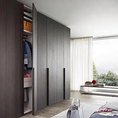 2020 杭州佛蒙特州彩色三聚氰胺开门式卧室衣柜