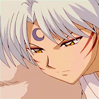 杀生丸犬夜叉:完结篇杀生丸少爷妖白发霸气gif动图_动态图_表情包下载