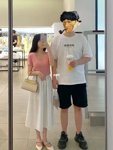 150与178五一出游穿搭情侣穿搭look