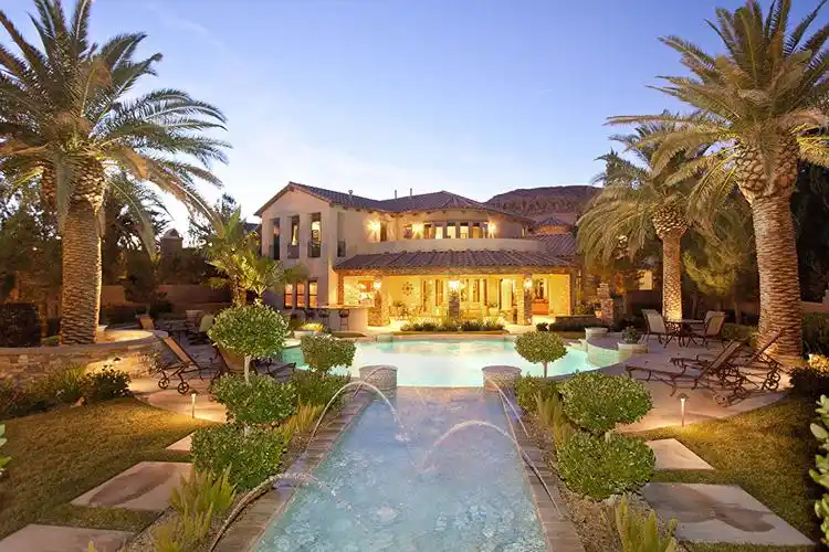 壁纸,房屋,别墅,豪宅,泳池,棕榈科,城市,下载,照片