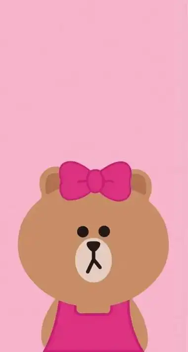 手机壁纸 #送你一张壁纸 #可爱到爆炸99几十张萌萌熊手机 - 抖音