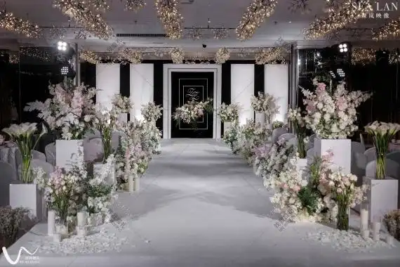 10000元简洁婚礼价格_现场布置图片_效果图-找我婚礼